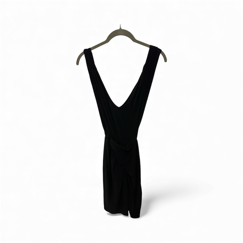Haute Hippie Criss Cross  Dress in Black SZ XS